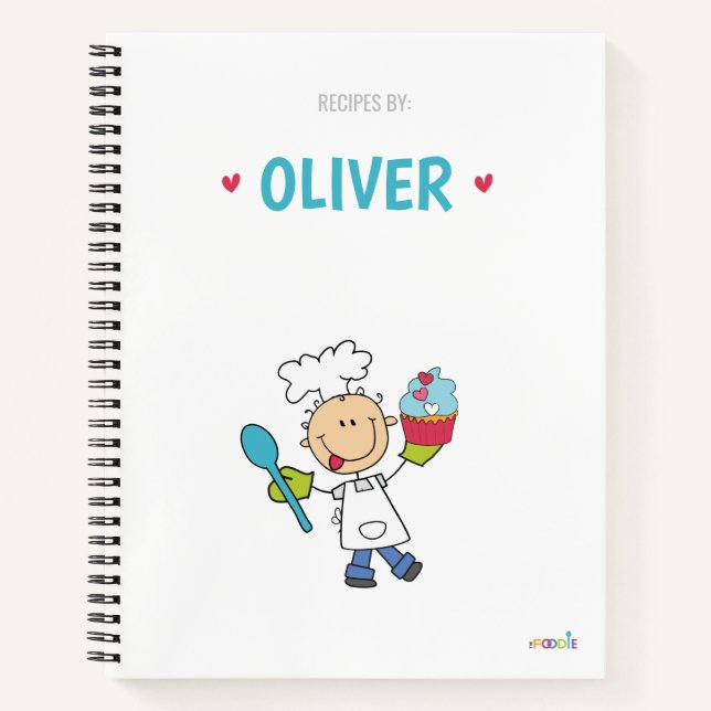 Personalized kids recipe book (Front)