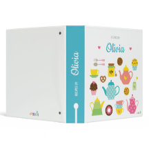 Personalized kids recipe book