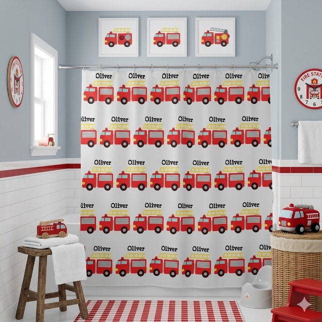 Personalized Kids Red Fire Truck  (Creator Uploaded)