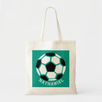 Personalized Kids Soccer Sports Green Sport