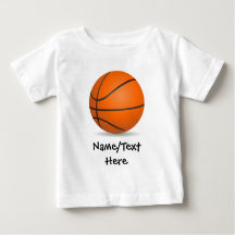 Personalized Kid's Sports Basketball Sunny Day