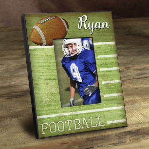 Personalized Kids Sports Frame - Touchdown