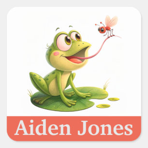 Personalized kids stickers colourful