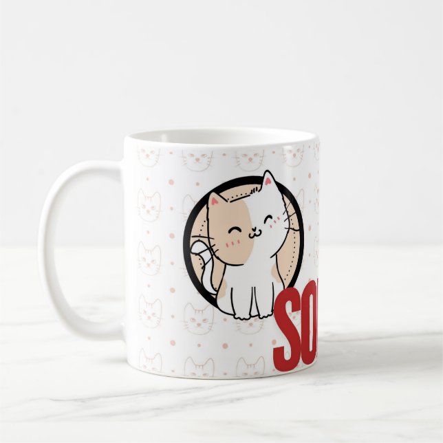 Personalized Kids Superhero Mug – Custom Name Gift (Left)