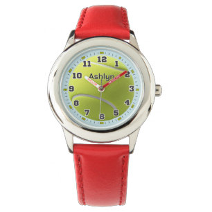 Personalized Kids Tennis Enthusiast Learning Watch
