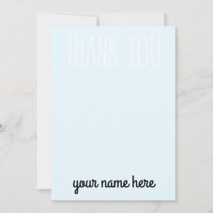 Personalized Kids Thank You Cards