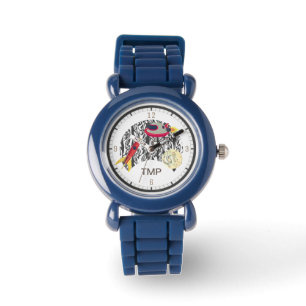 Personalized Kids Watch   Space Theme