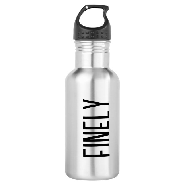 Personalized Kids Water Bottle, Custom name for  532 Ml Water Bottle (Front)
