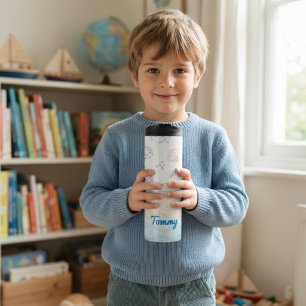 Personalized Kids Water Bottle – Ocean Theme