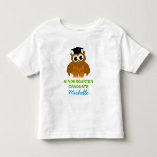 Personalized kindergarten graduate shirt for kids