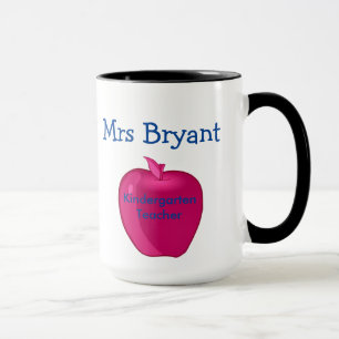 Personalized Kindergarten Teacher Mug