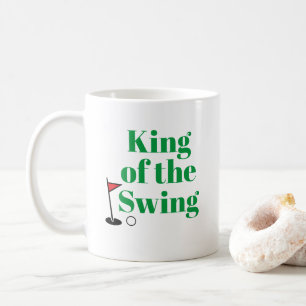 Personalized "King of the Swing" Mug