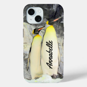 Personalized King Penguins Phone Case