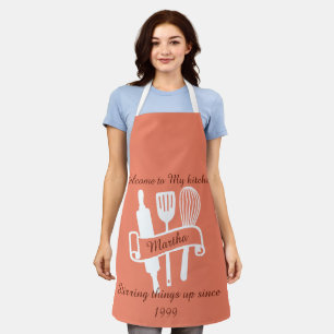 Personalized kitchen  apron