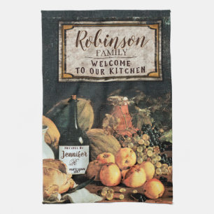 Personalized Kitchen Decor Towel