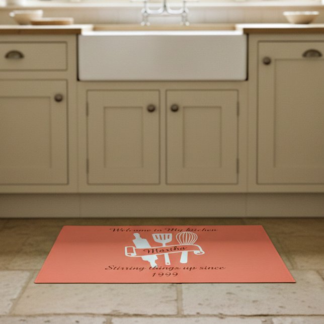 Personalized kitchen  doormat (Creator Uploaded)