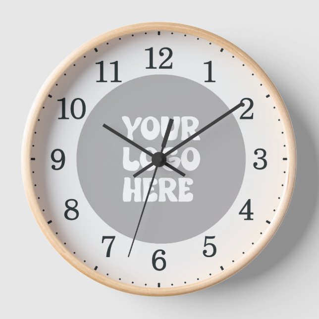 Personalized Kitchen or Business Clock (Front)