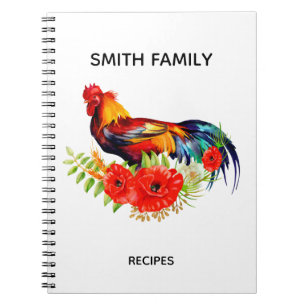 Personalized Kitchen recipes Notebook