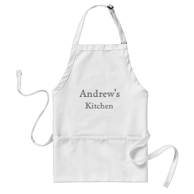 Personalized  Kitchen Standard Apron (Front)