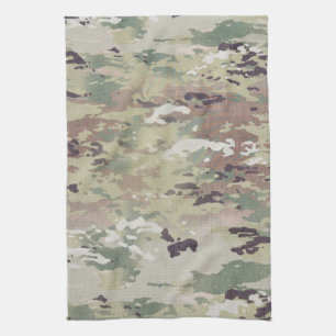 Personalized Kitchen Towel Army OCP Camo Uniform