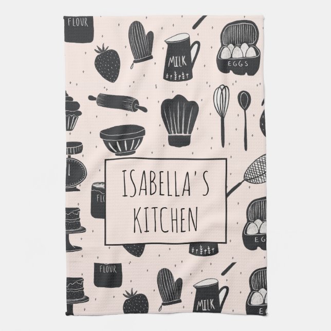 Personalized Kitchen Towels (Vertical)