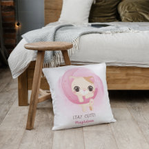 Personalized Kitten Custom Pink Nursery Decor