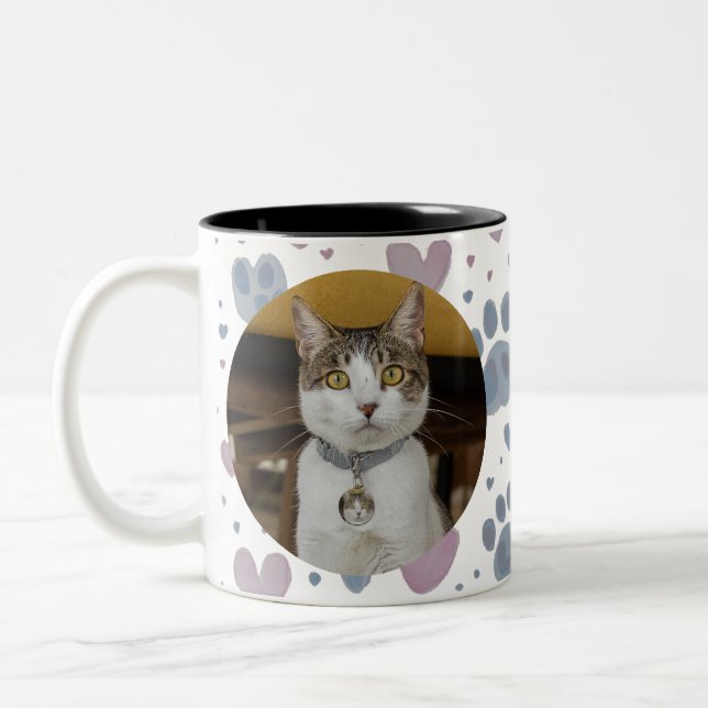 Personalized Kitty Cat Mug (Left)