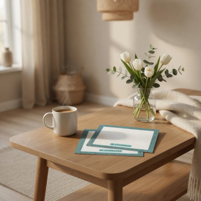 Personalized Knit Pattern Note Card (Creator Uploaded)