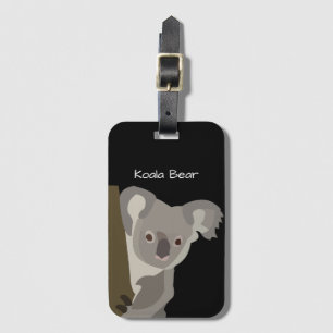 Personalized Koala Bear  Luggage Tag