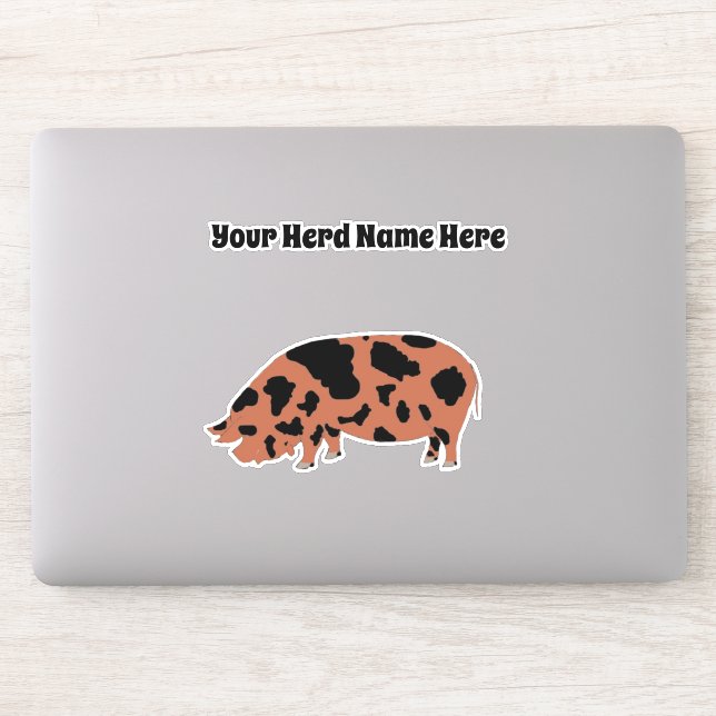 Personalized KuneKune Pig (Computer)