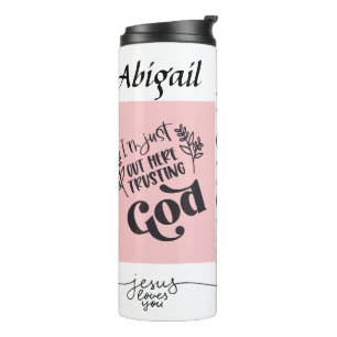 Personalized l Christian l God l Scripture, Thermal Tumbler