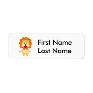 Personalized Label for Children's Belongings