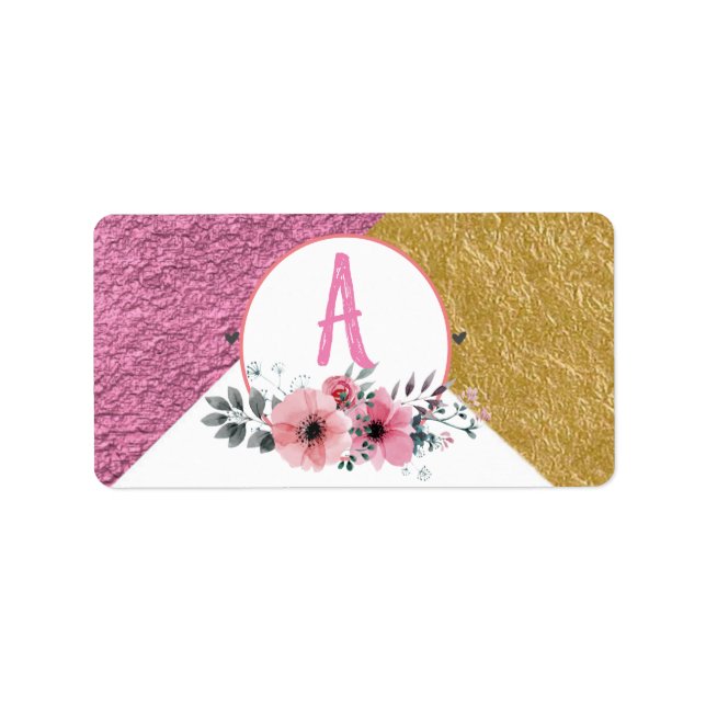 Personalized Labels (Front)