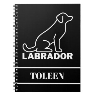 Personalized Labrador Dog               Notebook