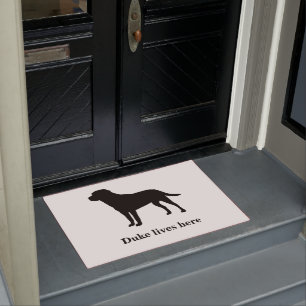 Personalized Labrador Doormat