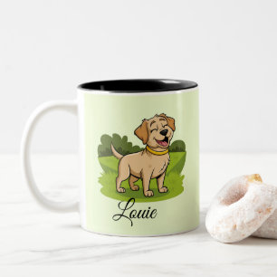 Personalized  Labrador Retriever Cute Dog Mug