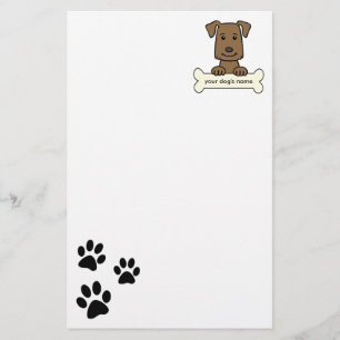 Personalized Labrador Retriever Stationery