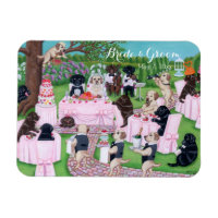 Personalized Labrador Wedding Painting