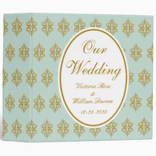 Personalized Lace Wedding Photo Album  Binder