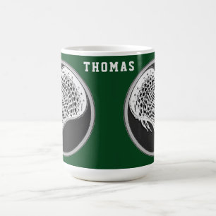 Personalized Lacrosse  Coffee Mug