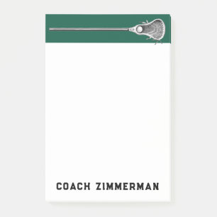 Personalized Lacrosse Gifts Notes