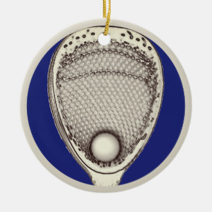 Personalized Lacrosse Goalie 2025 Collectable Ceramic Ornament