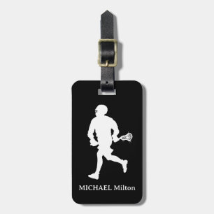  Personalized lacrosse  Luggage Tag