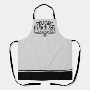 Personalized Lacrosse Player ADD NAME Team Number Apron