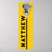 personalized lacrosse