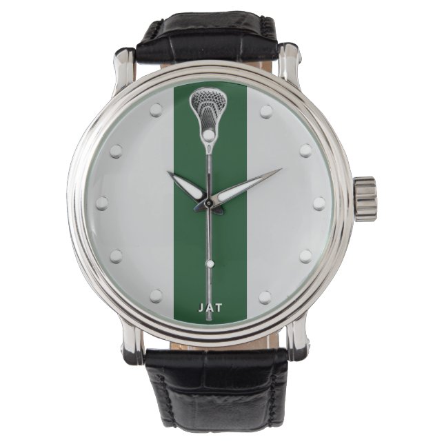Personalized Lacrosse Sports Watch (Front)