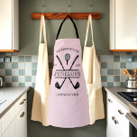 Personalized Ladies Golf Club Name Apron<br><div class="desc">Create your own Personalized Ladies Golf Club Name Apron! Personalize this design with your own text. You can further customize this design by selecting the "Edit Details" button if desired.</div>