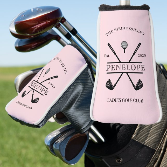Personalized Ladies Golf Club Name Golf Head Cover (Creator Uploaded)