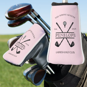 Personalized Ladies Golf Club Name Head Cover