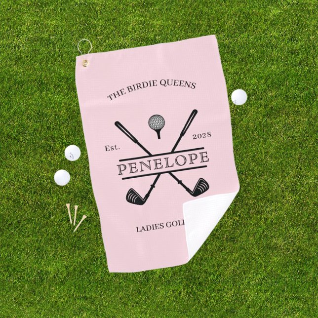 Personalized Ladies Golf Club Name Towel (Creator Uploaded)